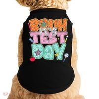 Testing Day Bruh Its Test Day You Got This Teacher Student Doggie Tank thumb 0