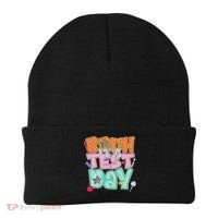 Testing Day Bruh Its Test Day You Got This Teacher Student Beanie thumb 0