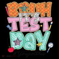 Testing Day Bruh Its Test Day You Got This Teacher Student Coaster thumb 2