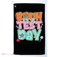 Testing Day Bruh Its Test Day You Got This Teacher Student Golf Towel thumb 0