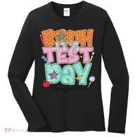 Testing Day Bruh Its Test Day You Got This Teacher Student Women's Long Sleeve Shirt thumb 0