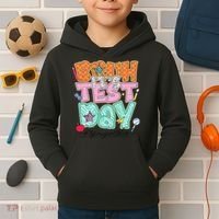 Testing Day Bruh Its Test Day You Got This Teacher Student Kids Hoodie thumb 2