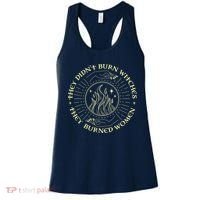 They Didn't Burn Witches They Burned Women Halloween Women's Tank Top thumb 0