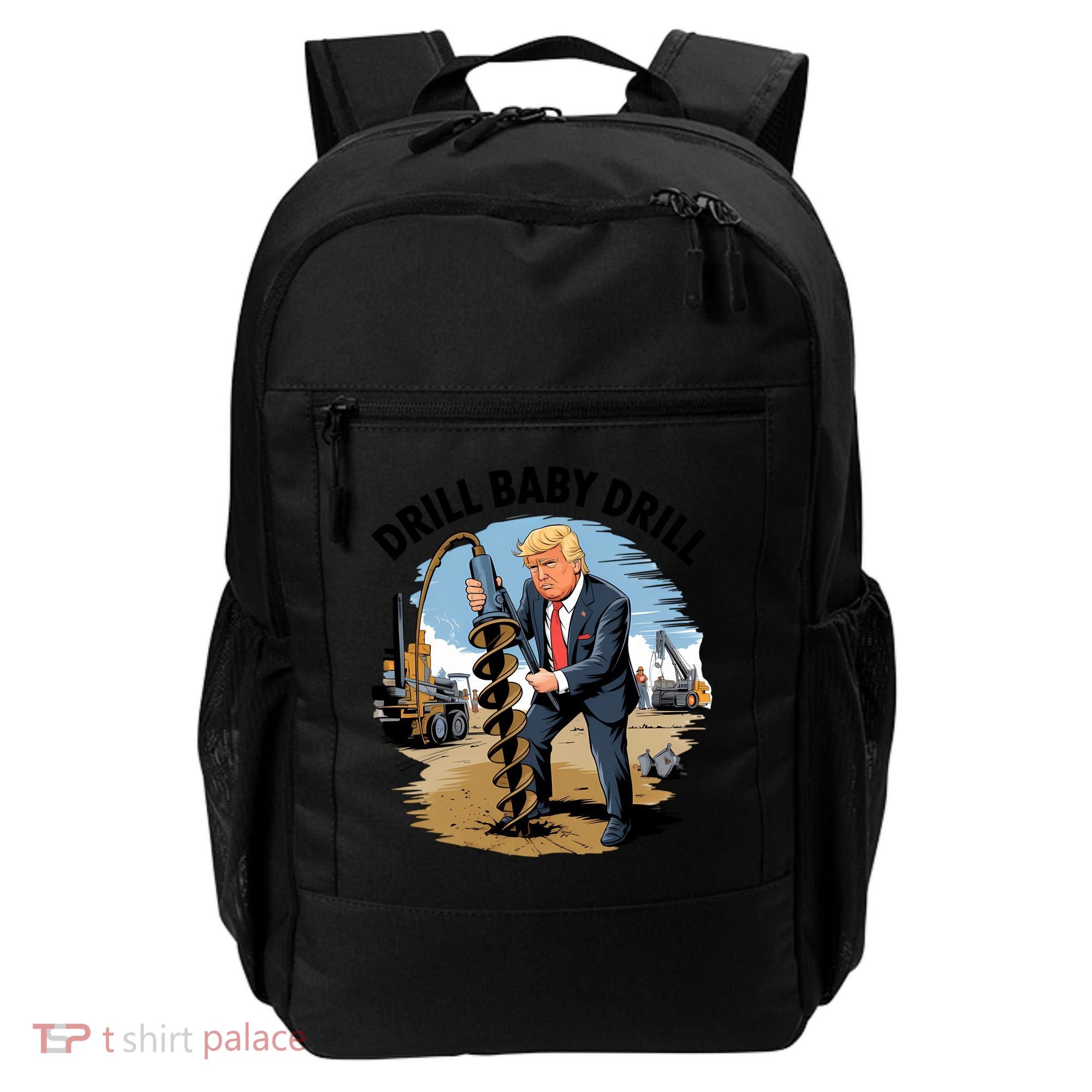 Trump Drill Baby Drill Backpack