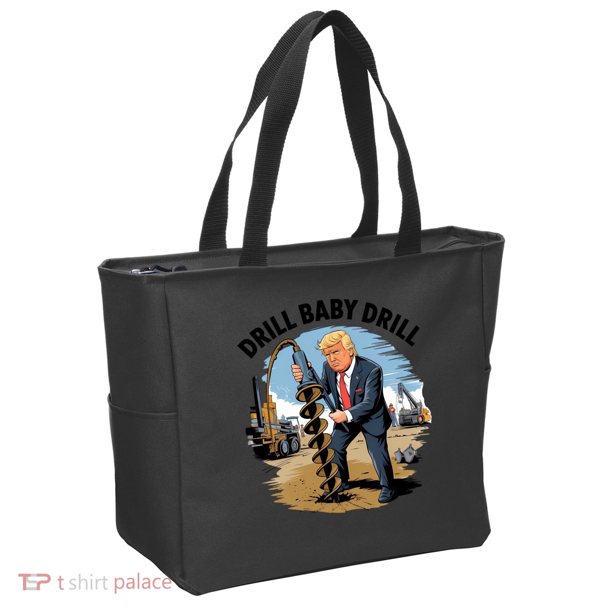 Trump Drill Baby Drill Tote Bag