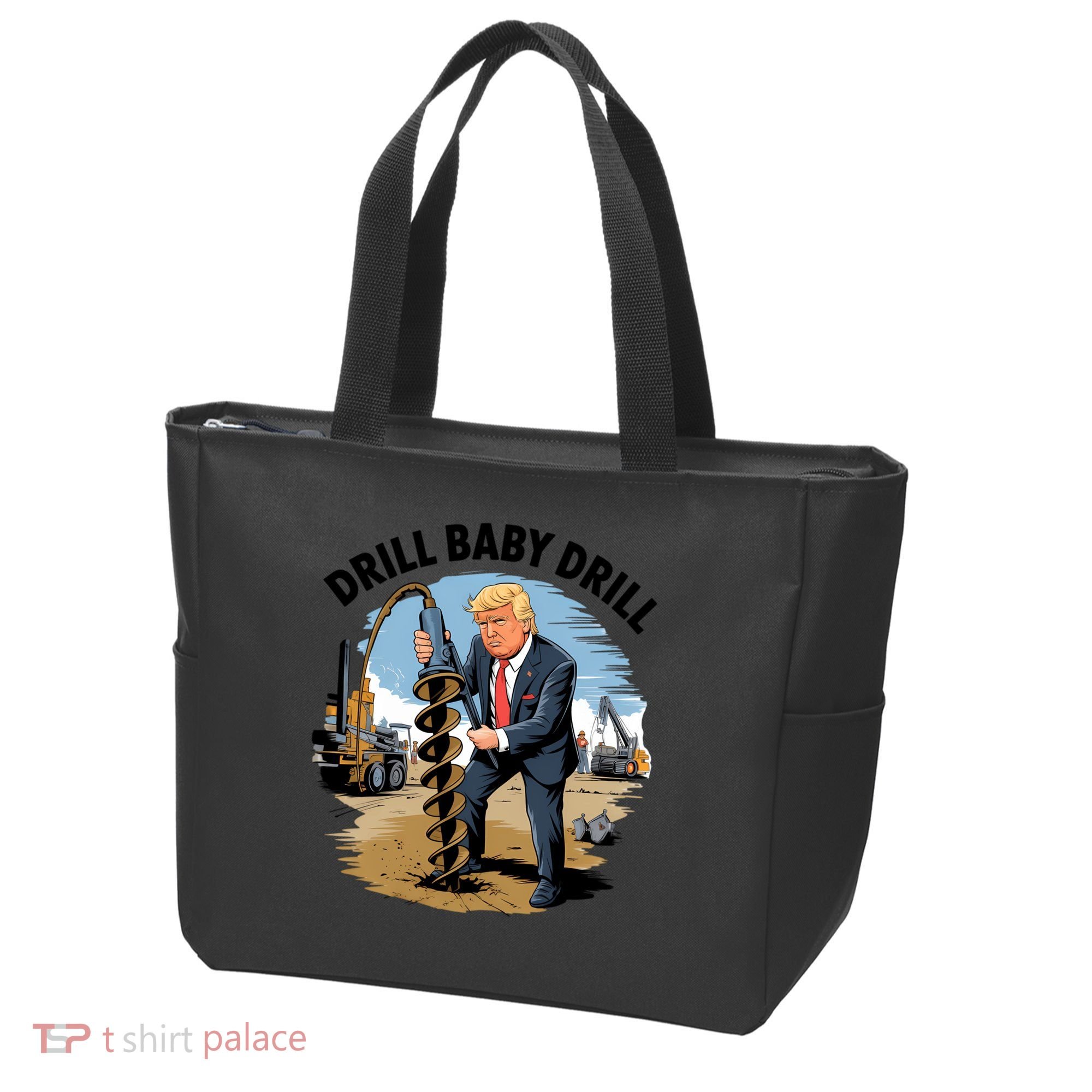 Trump Drill Baby Drill Tote Bag