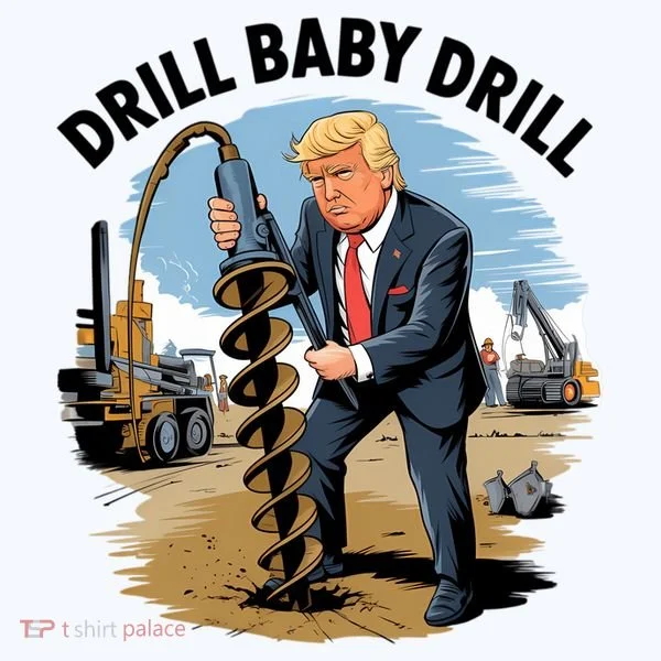 Trump Drill Baby Drill Bucket Hat