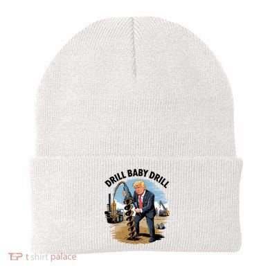 Trump Drill Baby Drill Beanie
