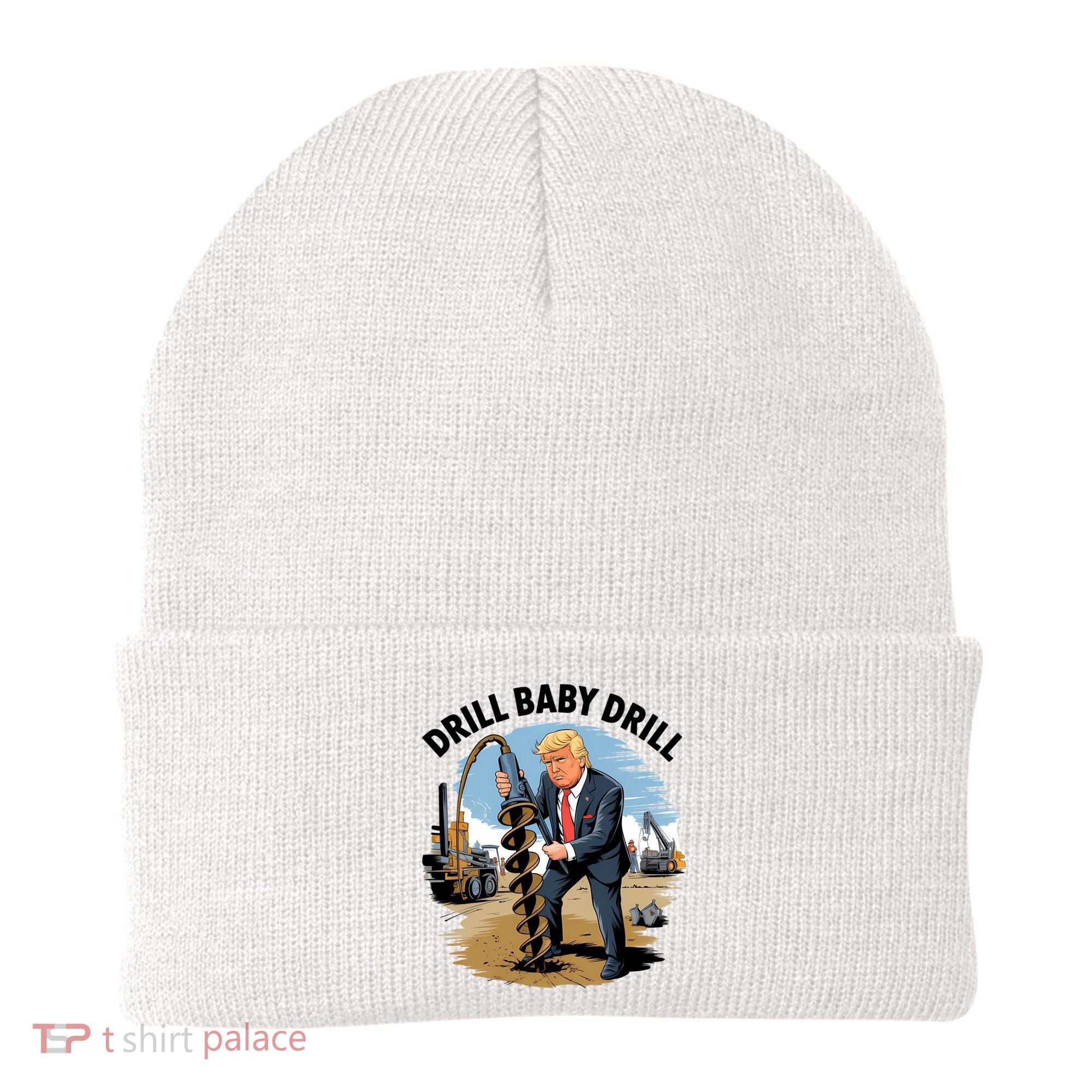 Trump Drill Baby Drill Beanie