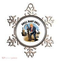 Trump Drill Baby Drill Ornament thumb 0