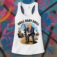Trump Drill Baby Drill Women's Tank Top thumb 3