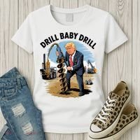 Trump Drill Baby Drill Women's T-Shirt thumb 3