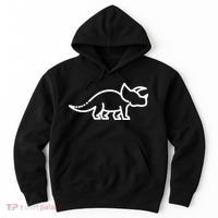 Triceratops Dinosaur Badge Hoodie thumb 0
