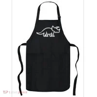 Triceratops Dinosaur Badge Apron thumb 0