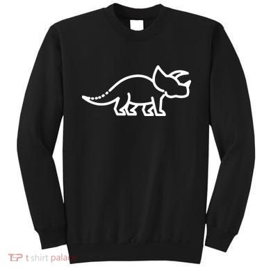 Triceratops Dinosaur Badge Sweatshirt