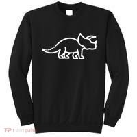 Triceratops Dinosaur Badge Sweatshirt thumb 0