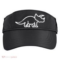 Triceratops Dinosaur Badge Adult Drive Performance Visor thumb 0