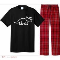 Triceratops Dinosaur Badge Pajama Set thumb 0