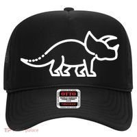 Triceratops Dinosaur Badge Hat thumb 0