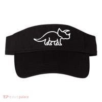 Triceratops Dinosaur Badge Visor thumb 0