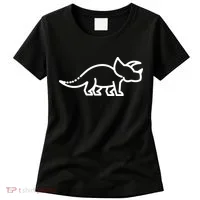 Triceratops Dinosaur Badge Women's T-Shirt thumb 0