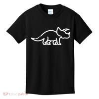Triceratops Dinosaur Badge Kids T-Shirt thumb 0
