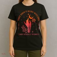 They Didn’T Burn Witches They Burned Women Vintage T-Shirt thumb 4