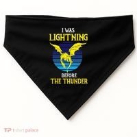 Thunder Dragon Birthday USA-Made Doggie Bandana thumb 0