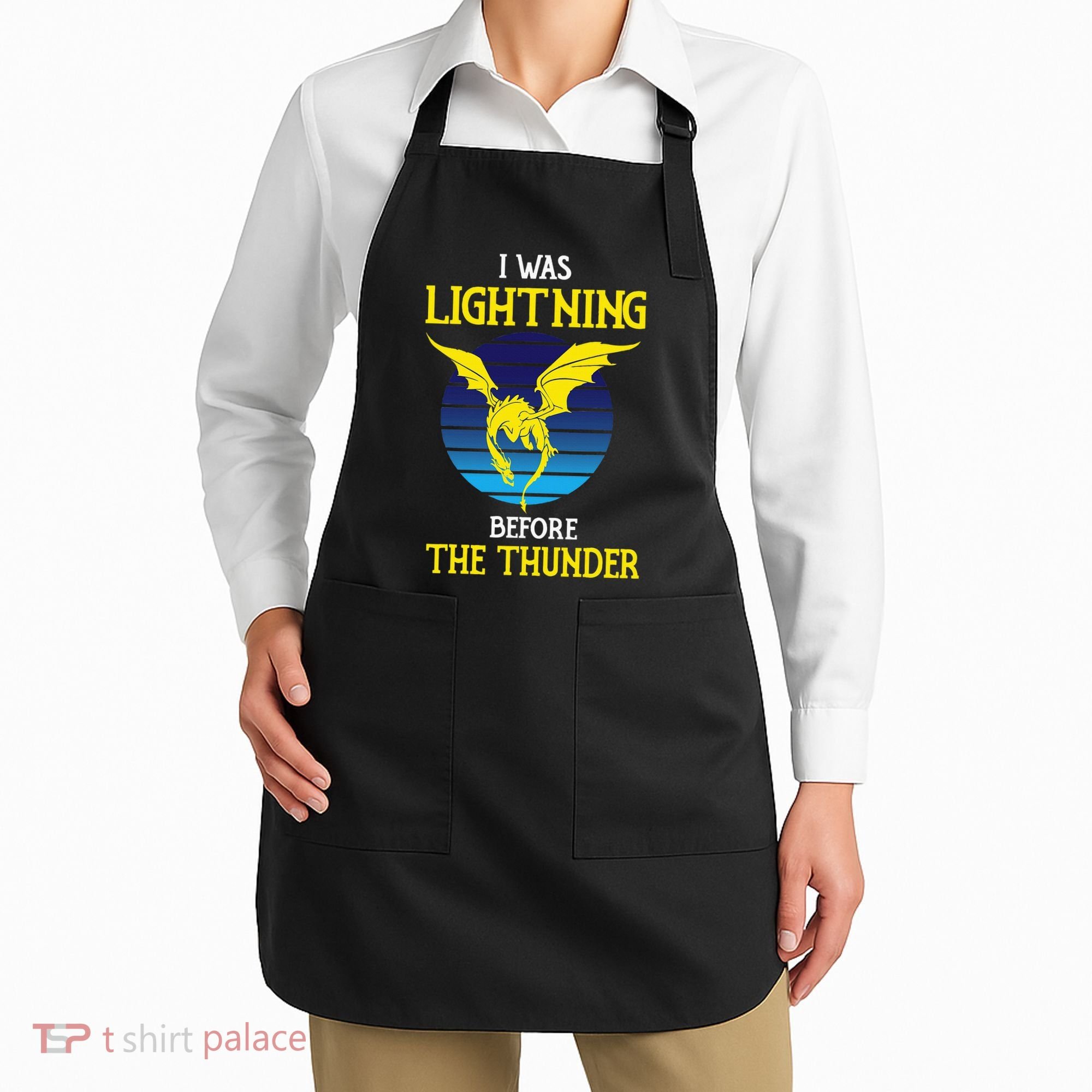 Thunder Dragon Birthday Apron