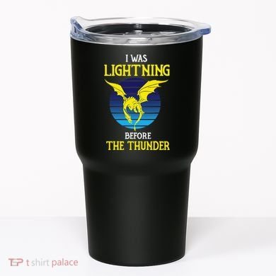 Thunder Dragon Birthday Tumbler