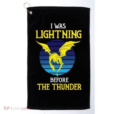 Thunder Dragon Birthday Golf Towel