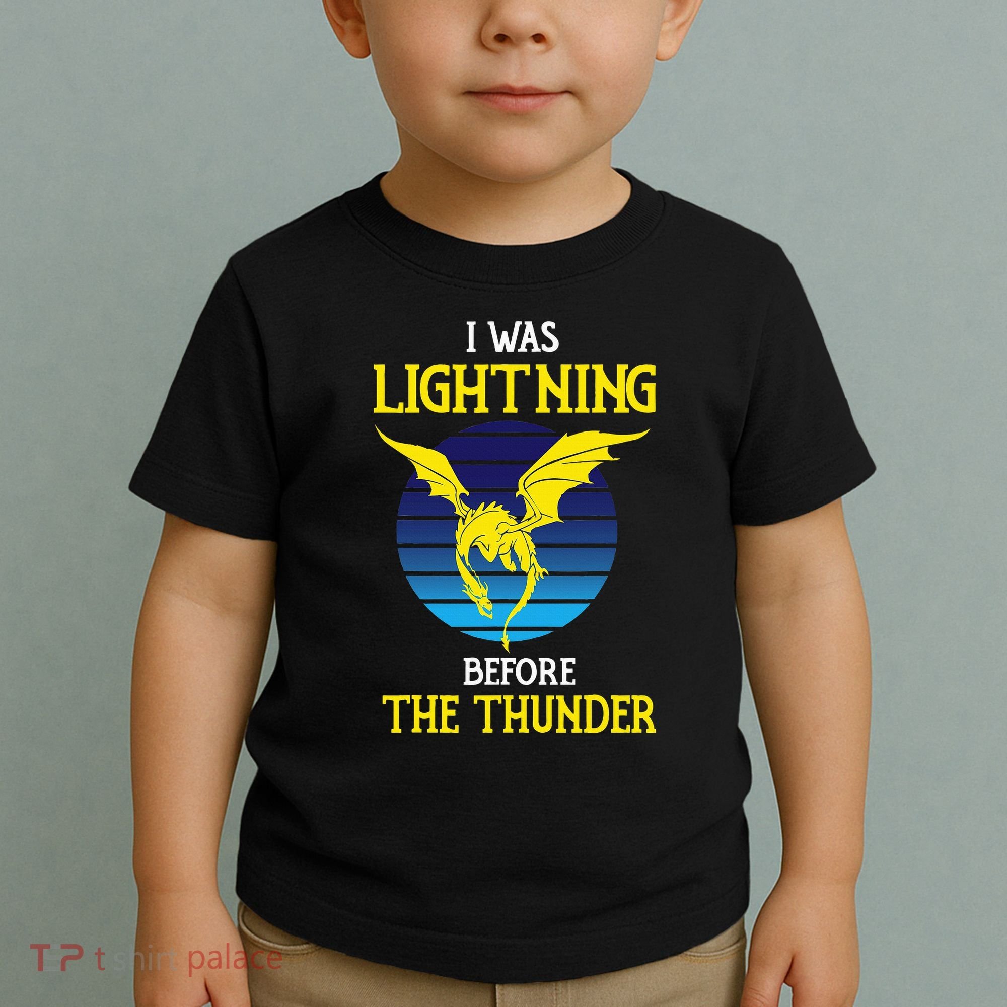 Thunder Dragon Birthday Toddler T-Shirt
