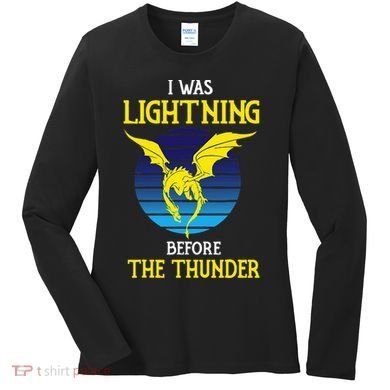 Thunder Dragon Birthday Women's Long Sleeve Shirt
