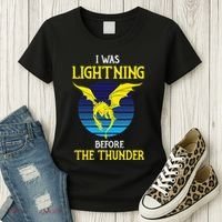 Thunder Dragon Birthday Women's T-Shirt thumb 3