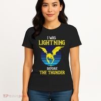 Thunder Dragon Birthday Women's T-Shirt thumb 4