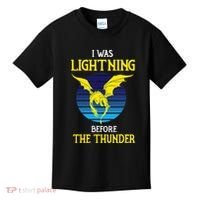 Thunder Dragon Birthday Kids T-Shirt thumb 0