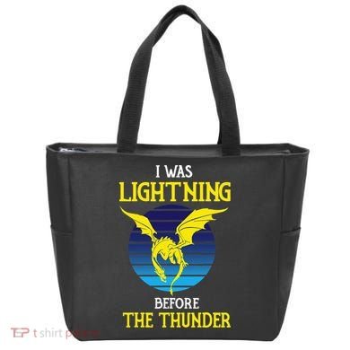 Thunder Dragon Birthday Tote Bag