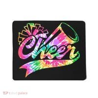 Tie Dye Cheerleading Peace Love Cheer Mousepad thumb 0