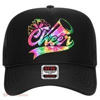 Tie Dye Cheerleading Peace Love Cheer Hat thumb 0