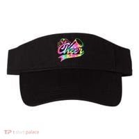Tie Dye Cheerleading Peace Love Cheer Visor thumb 0