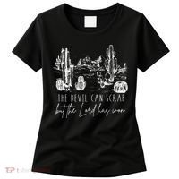 The Devil Can Scrap But The Lord Has Won Country Western Women's T-Shirt thumb 0