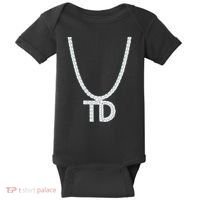 Td Diamond Chain Tommy Cutlets New York Italian Football Baby Bodysuit thumb 0