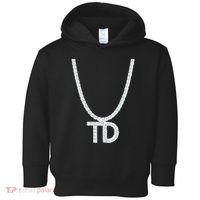 Td Diamond Chain Tommy Cutlets New York Italian Football Toddler Hoodie thumb 0
