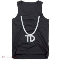 Td Diamond Chain Tommy Cutlets New York Italian Football Tank Top thumb 0