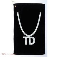 Td Diamond Chain Tommy Cutlets New York Italian Football Golf Towel thumb 0