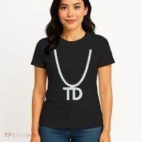 Td Diamond Chain Tommy Cutlets New York Italian Football Women's T-Shirt thumb 4