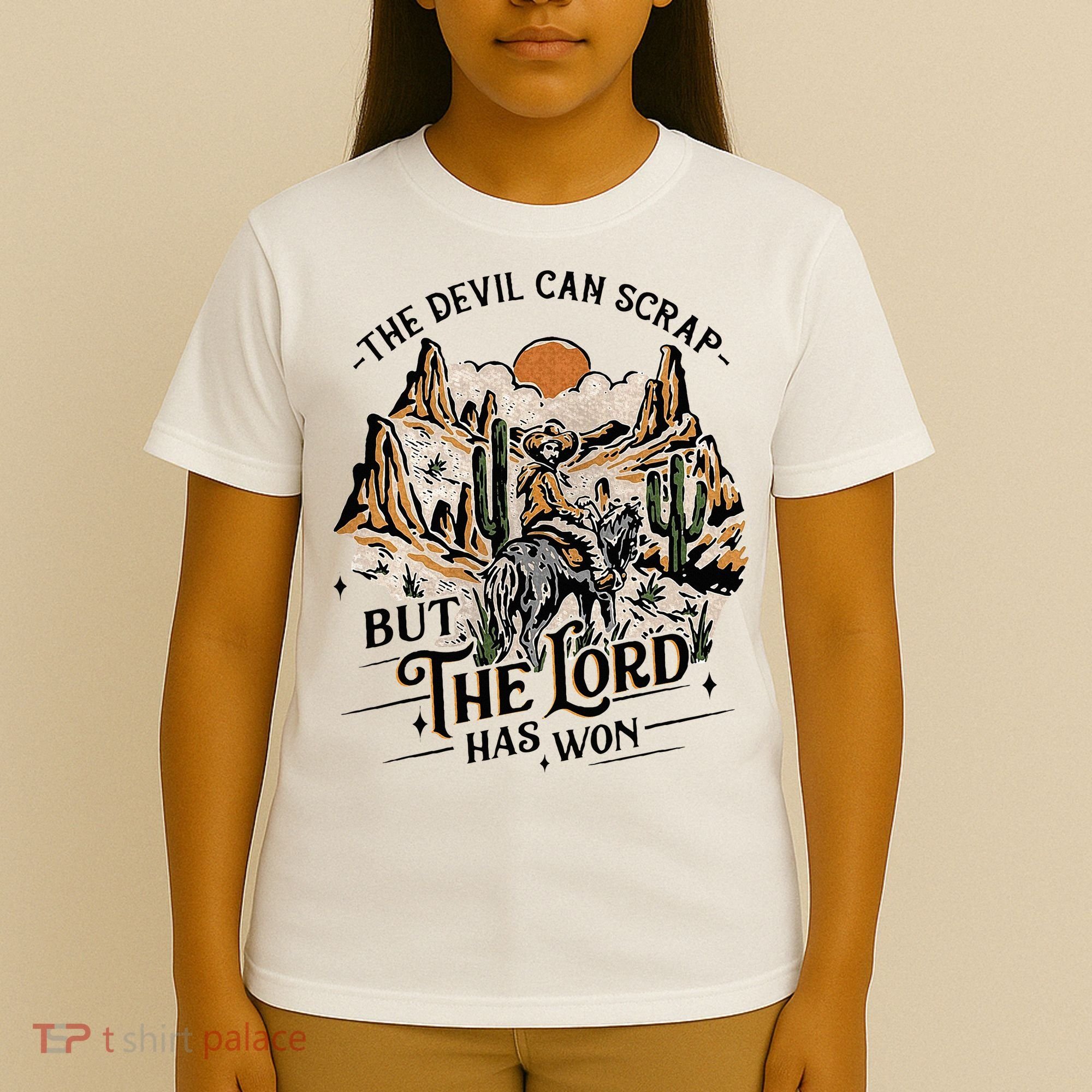 The Devil Can Scrap But The Lord Has Won Country Music T-Shirt