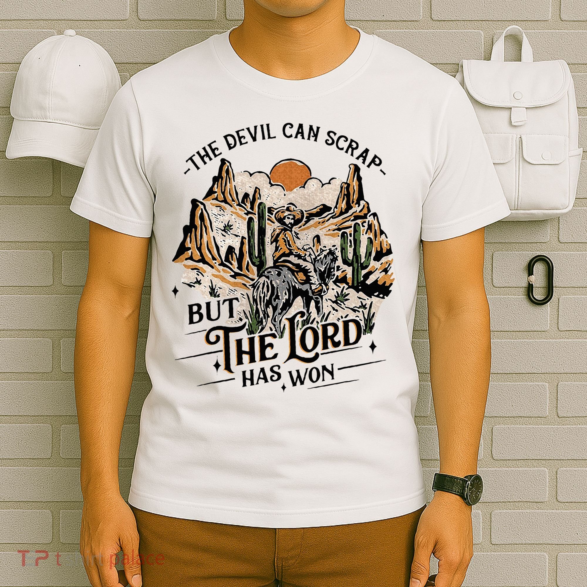 The Devil Can Scrap But The Lord Has Won Country Music T-Shirt