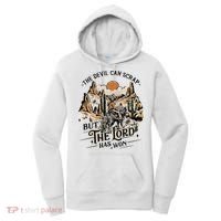 The Devil Can Scrap But The Lord Has Won Country Music Women's Hoodie thumb 0