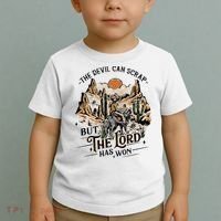 The Devil Can Scrap But The Lord Has Won Country Music Toddler T-Shirt thumb 2